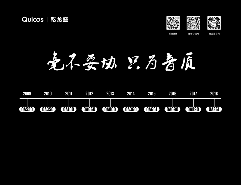 乾龙盛音频部发展历程表